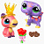 Игровой набор Littlest Pet Shop Капибара и Ящерица Hasbro LPS 01063